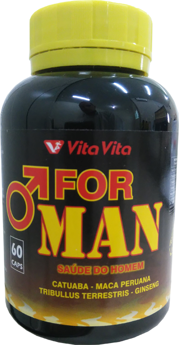FOR MAN 500MG 60CPS - Vita Supply